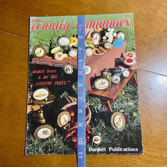 Country Miniatures: Cross Stitch & Embroidery Patterns by Dale Burdett - Picture 12 of 12